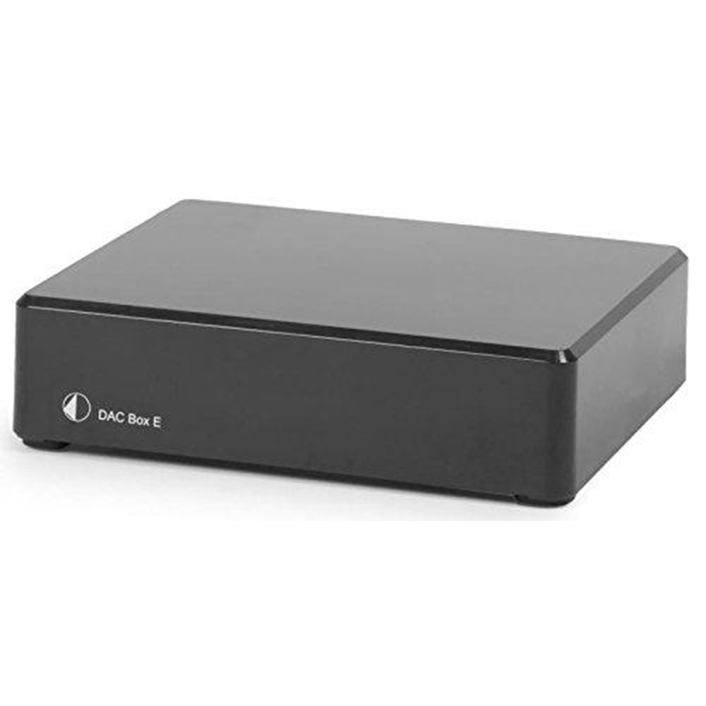 PRO-JECT DAC BOX E Digital to Analogue Converter Optical coaxial BLACK FREE P&P 