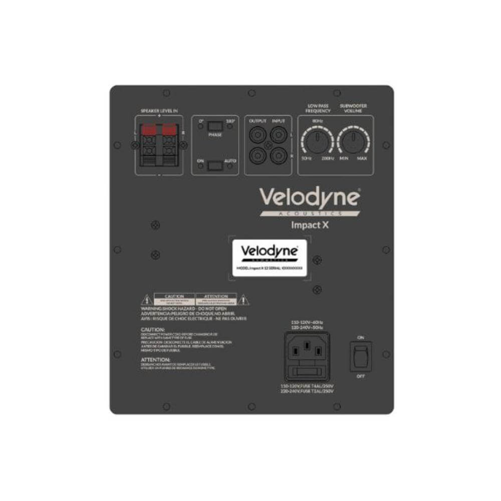 Velodyne Acoustics Impact X102 Velodyne Acoustics Impact X102